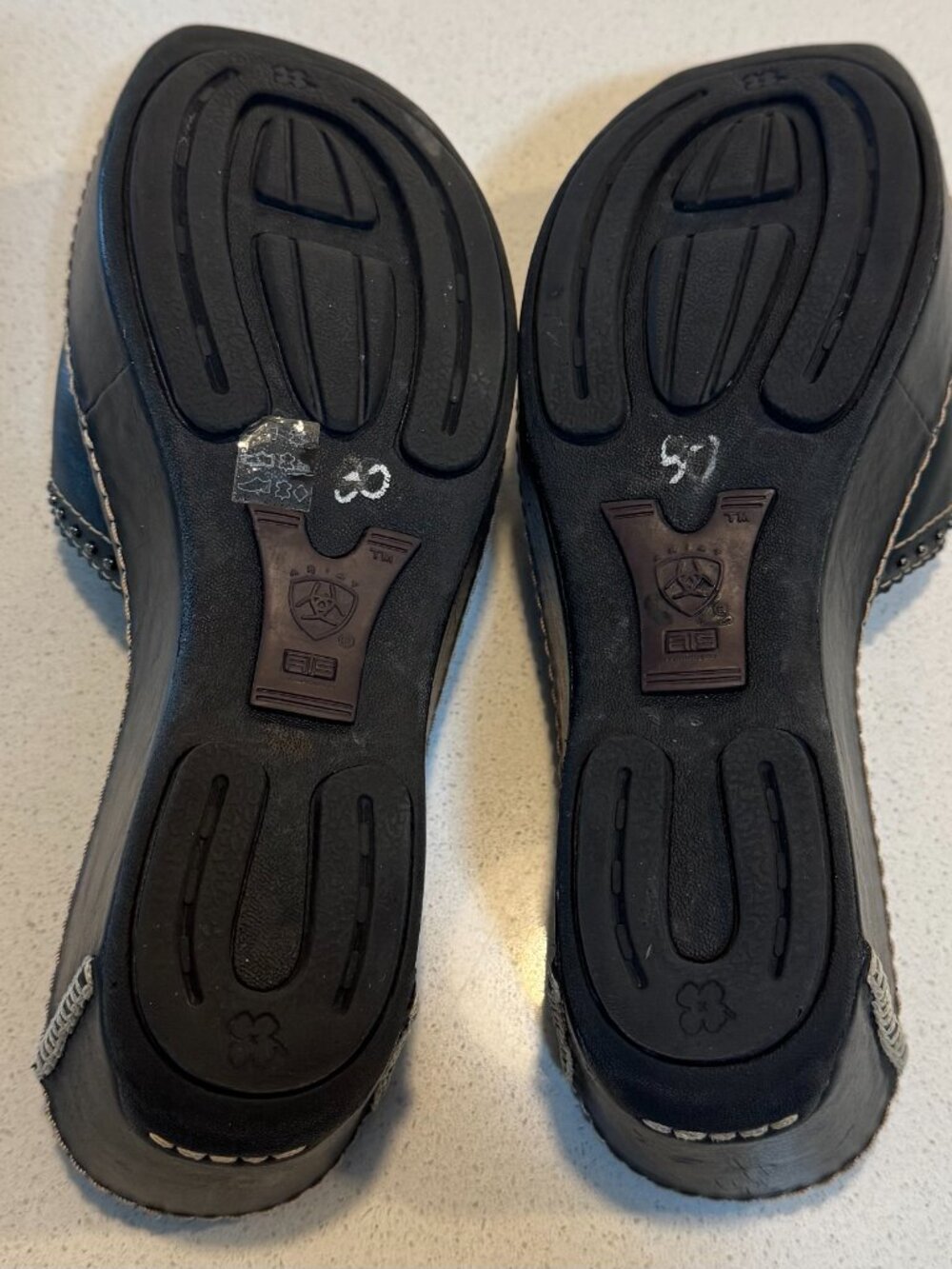 Y2K vintage Ariat western wedge slides - Picture 6 of 6